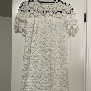 Bloomingdale’s Aqua Mini Dress